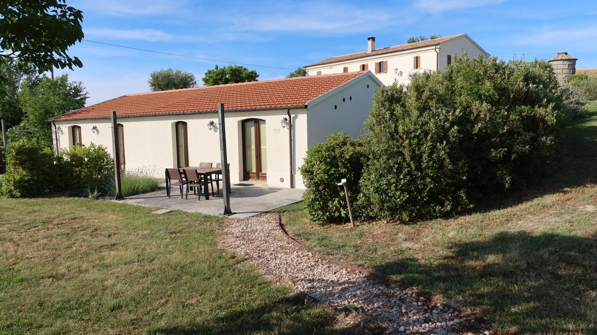 Гостевой дом Rustico Del Bozzo Castelleone di Suasa Экстерьер фото